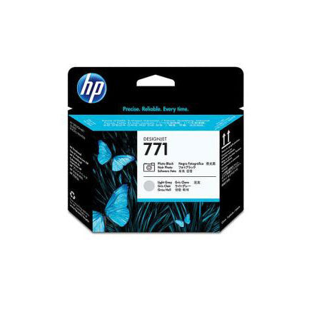 HEWLETT PACKARD - Cabezal HP LF 771 Negro Photo/Gris Claro Z6200 775ML