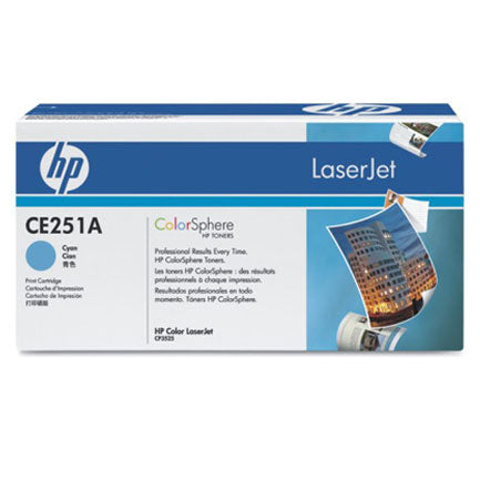 HEWLETT PACKARD - TONER HP CP3525 CM3530 MFP CYAN