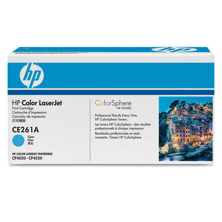 HEWLETT PACKARD - TONER HP CP4025/4525 CYAN