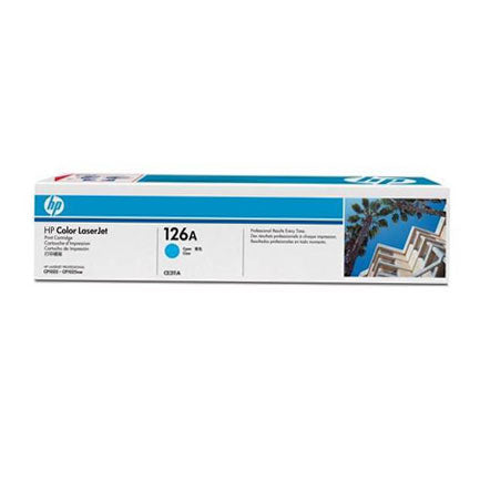 HEWLETT PACKARD - Toner HP 126 Cyan CP1025