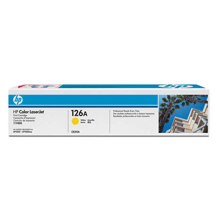 HEWLETT PACKARD - Toner HP 126 Amarillo CP1025
