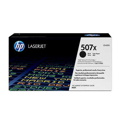 HEWLETT PACKARD - TONER HP 507X NEGRO