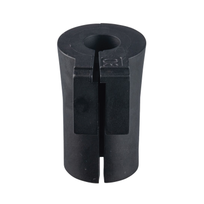 PANDUIT - Pasacable Grommet de Entrada de Cable Terminado, Sencillo y Pequeño, 0.24"-0.28", Color Negro. Paquete de 12 Piezas