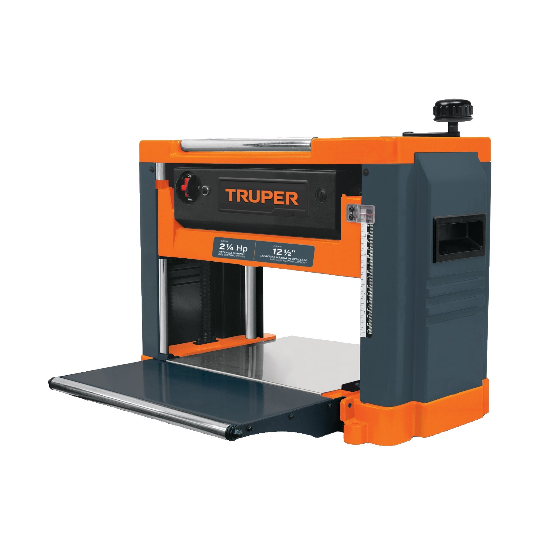 Cepillo portatil 12-1/2', 2-1/4 HP (1600 W), Truper