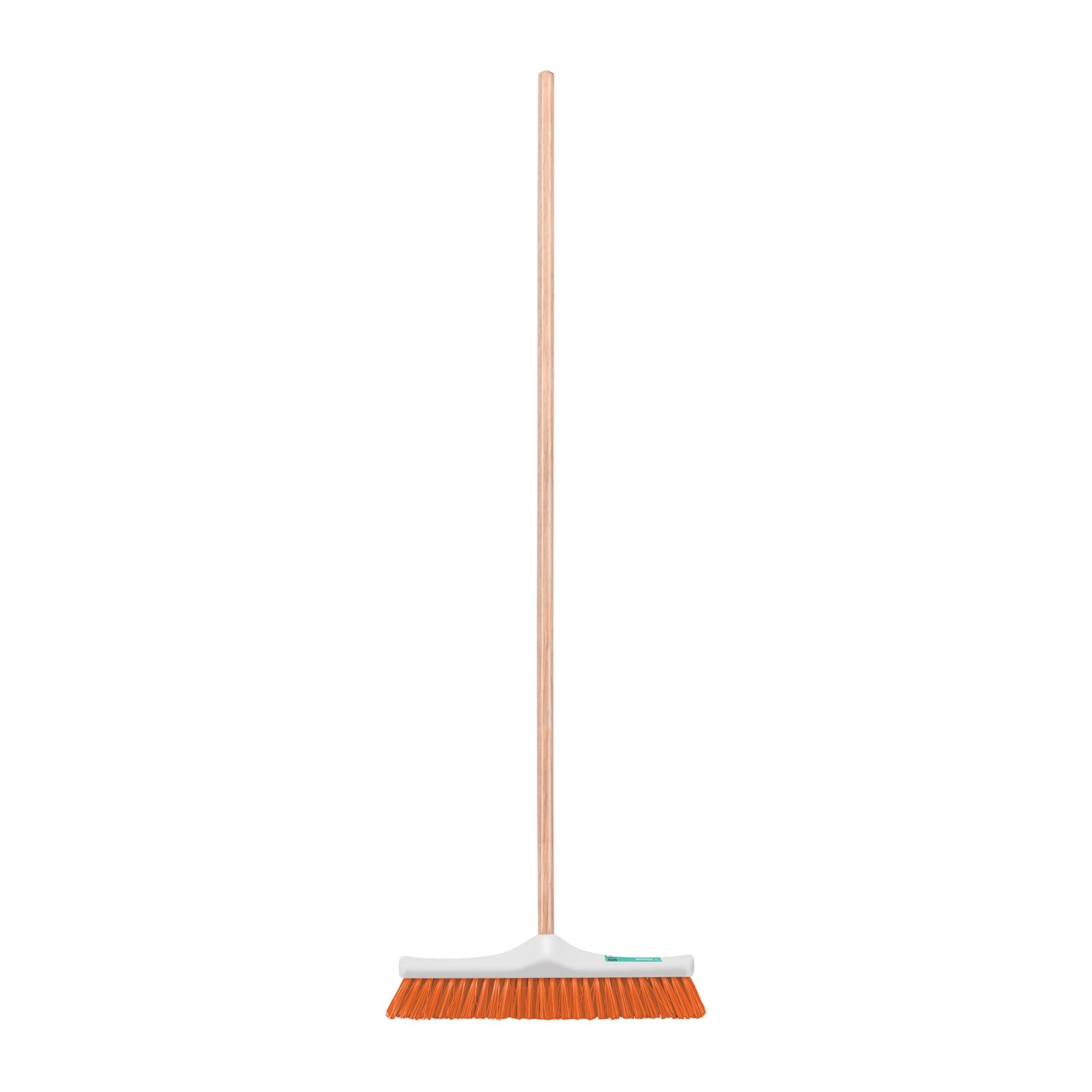 Cepillo industrial cerda rigida de 40 cm, baston de madera
