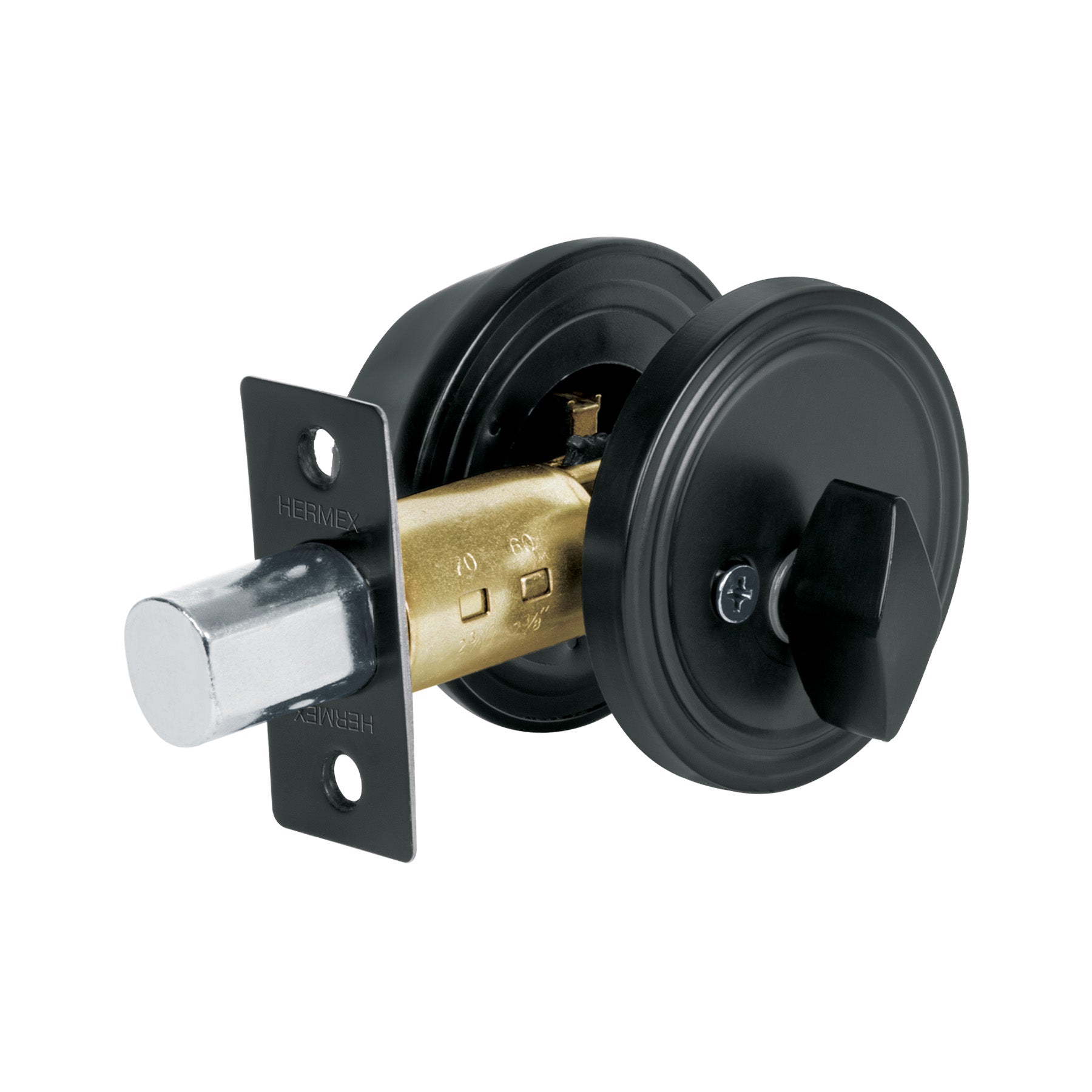 Cerrojo llave-mariposa negro, llave tradicional, BASIC