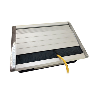 THORSMAN - Caja universal vacía de 1 módulo para instalación en escritorio (voz, datos, vídeo, contactos eléctricos), (No incluye accesorios)