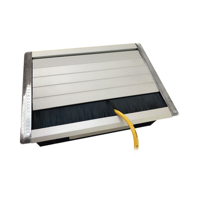 THORSMAN - Caja Universal Vacía de 2 Módulos para Instalación en Escritorio (Voz, Datos, Video, Contactos Eléctricos), (No Incluye Accesorios)