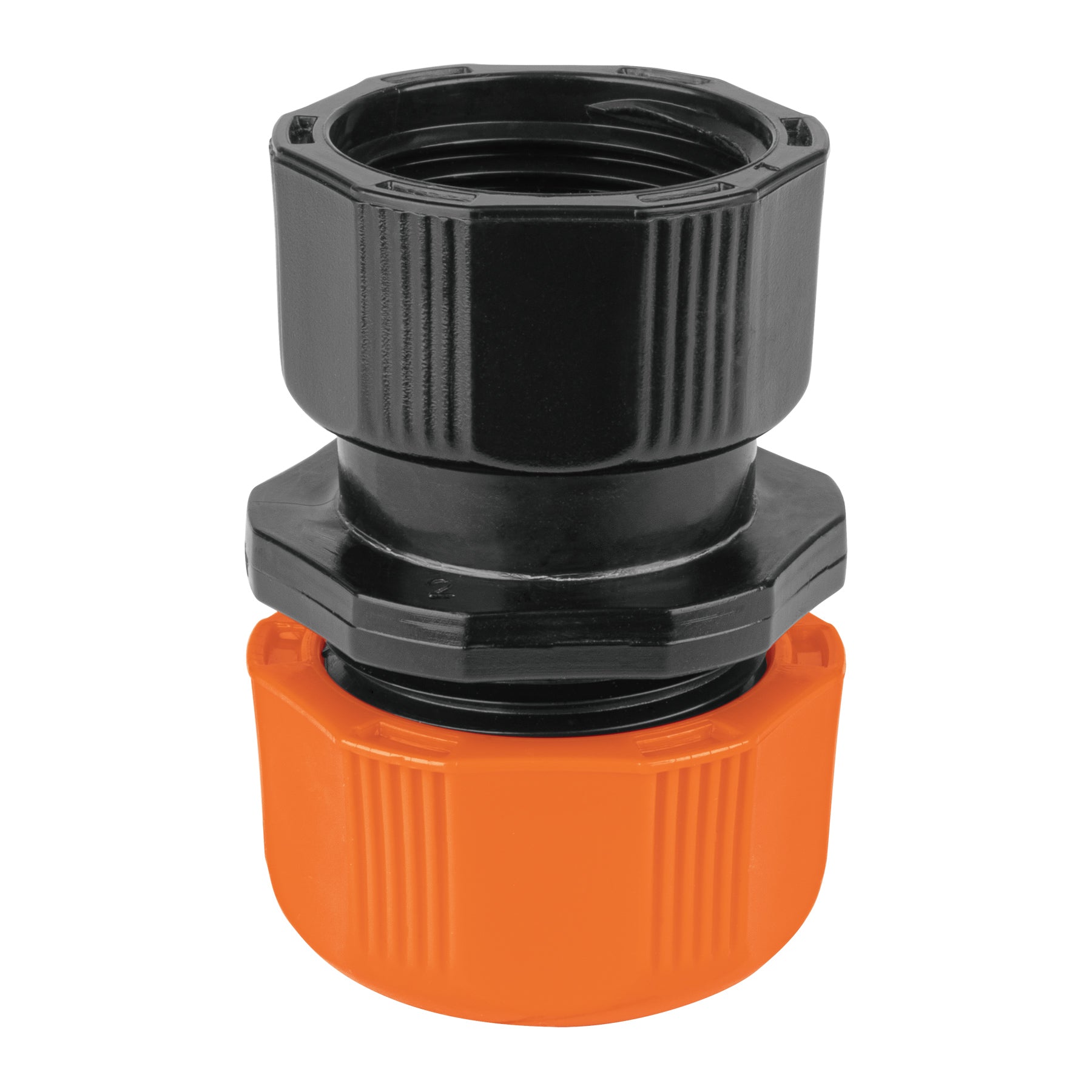 Conector 1/2' hembra de ABS con tuerca de ajuste manual