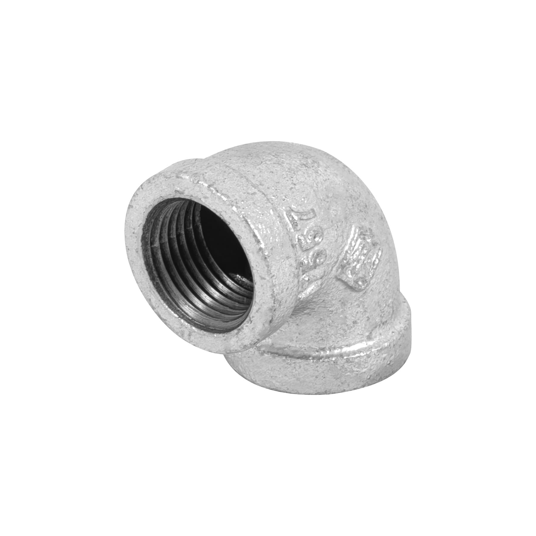 Codo 90¡ acero galvanizado de 1/2', Foset