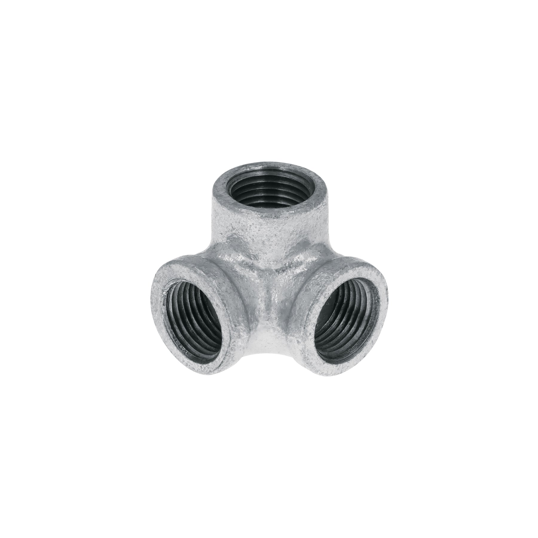 Codo rincon acero galvanizado de 1/2', Foset