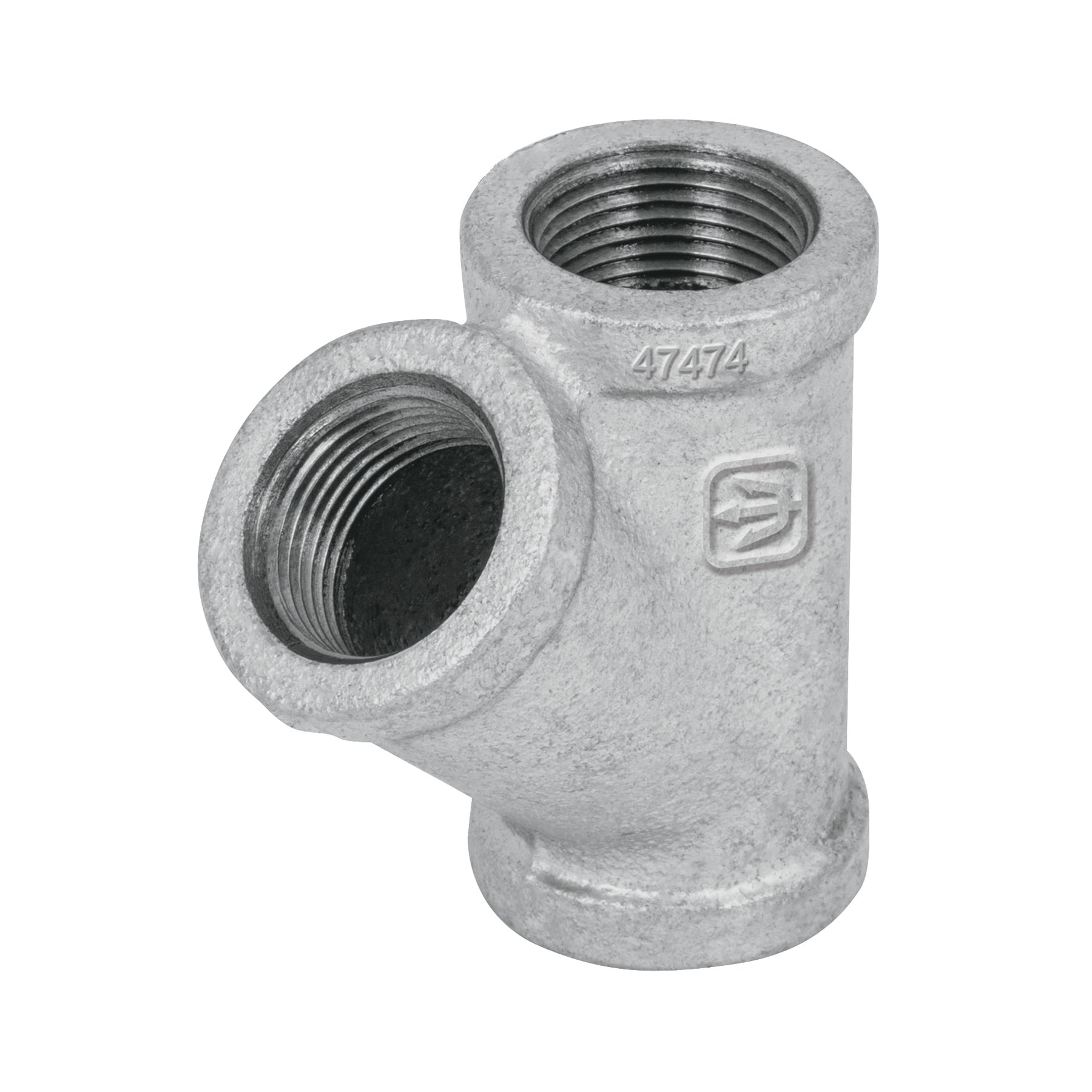 Yee sencilla 3/4' acero galvanizado, Foset