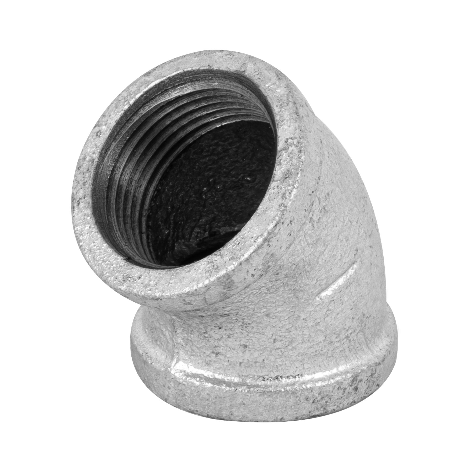 Codo 45¡ acero galvanizado de 1', Foset