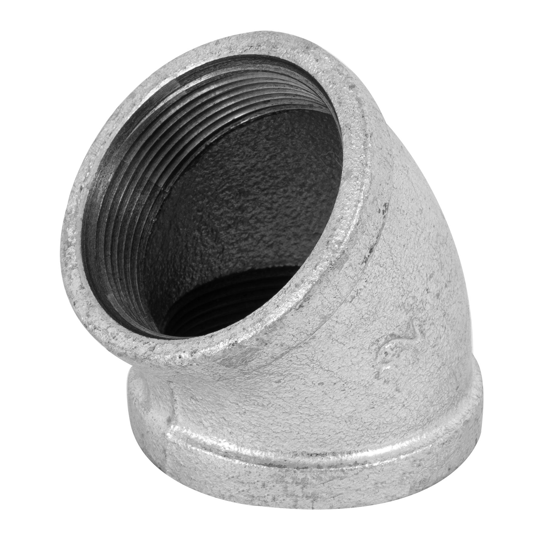 Codo 45¡ acero galvanizado de 2', Foset