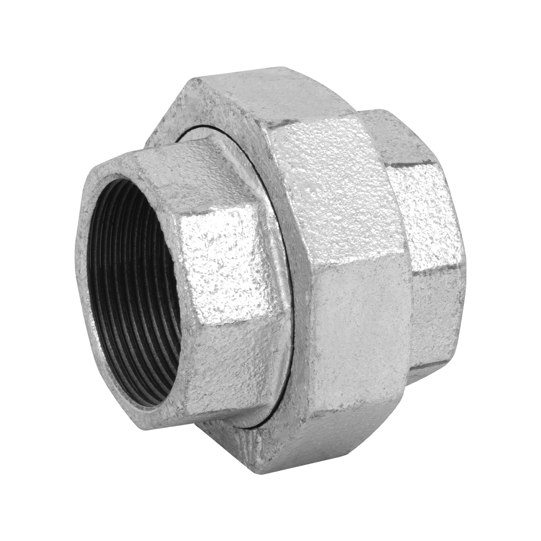 Tuerca union 1-1/2' acero galvanizado, Foset