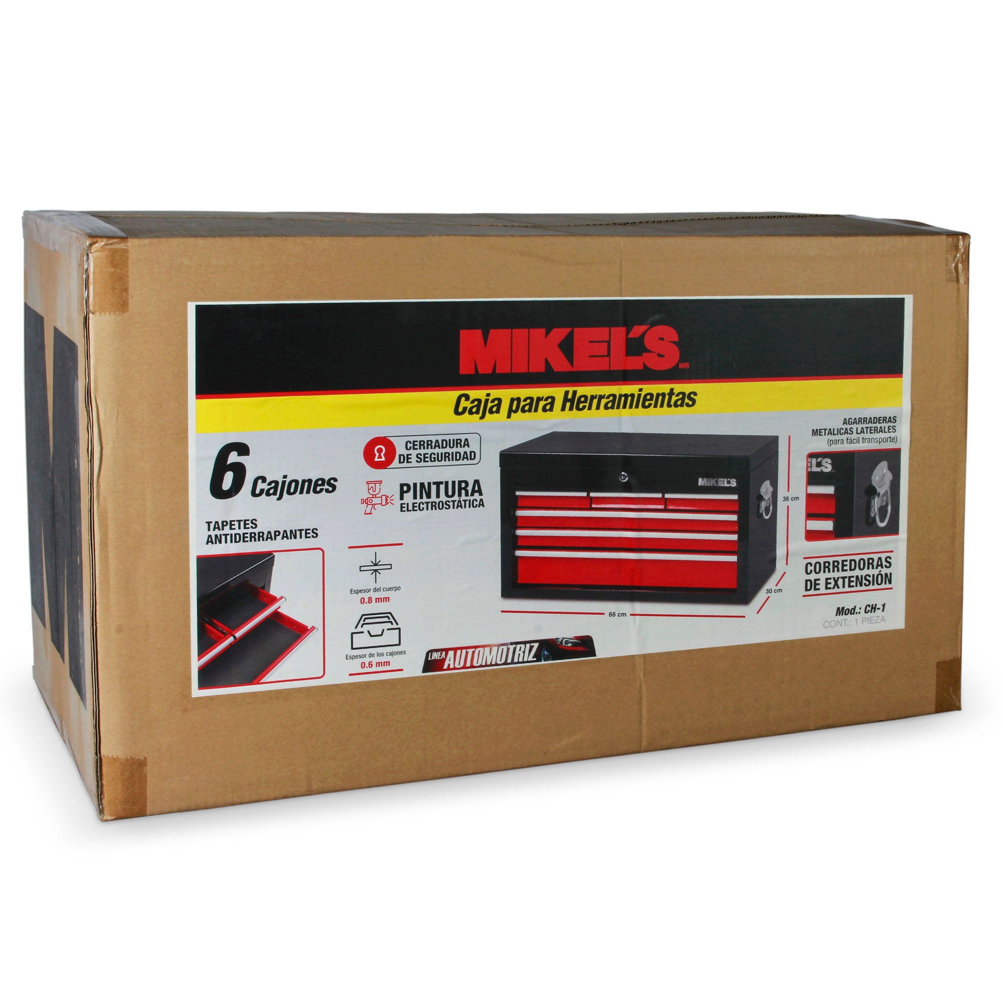 Estante / Caja para herramientas (6 cajones)