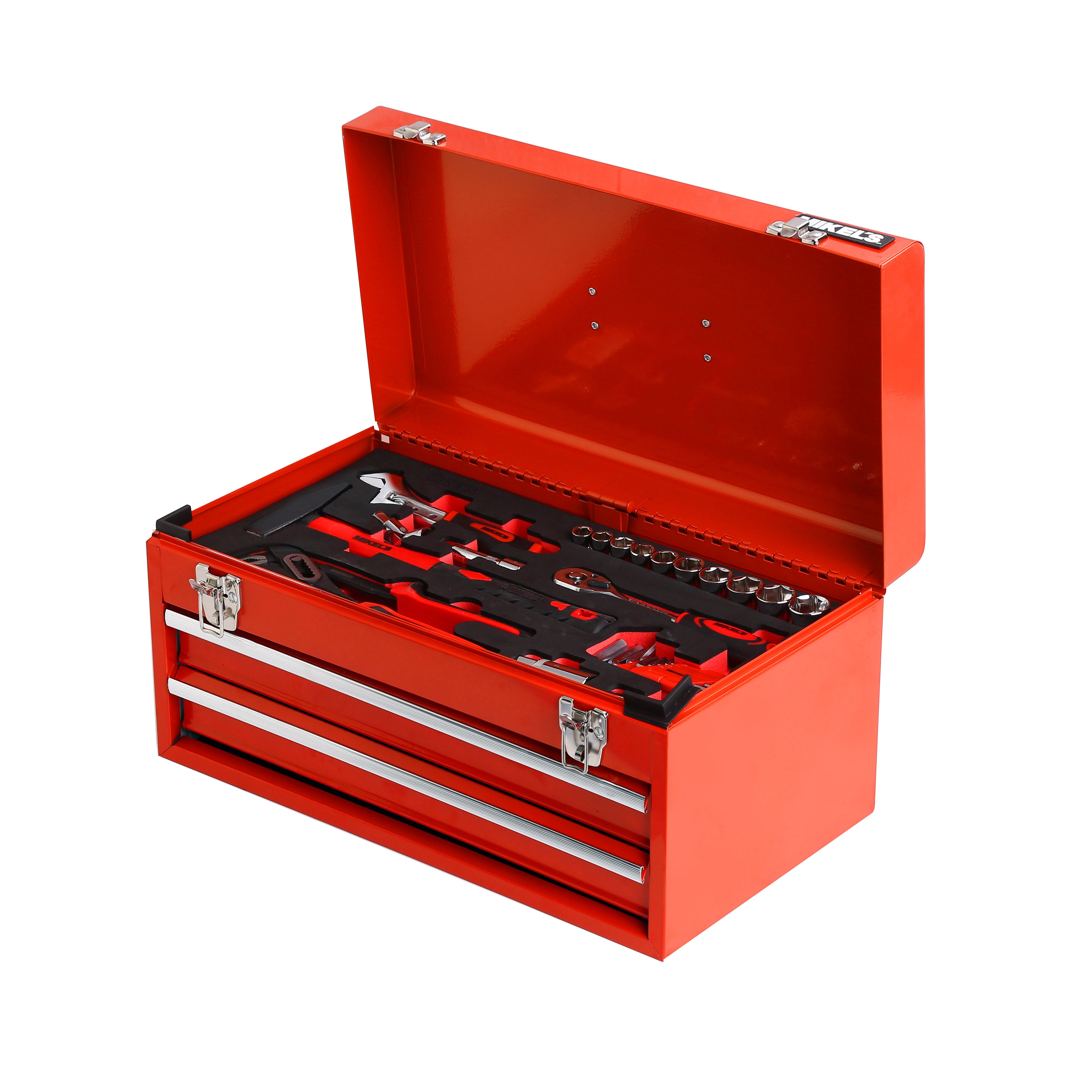Kit caja metálica de herramientas (88 pzas)