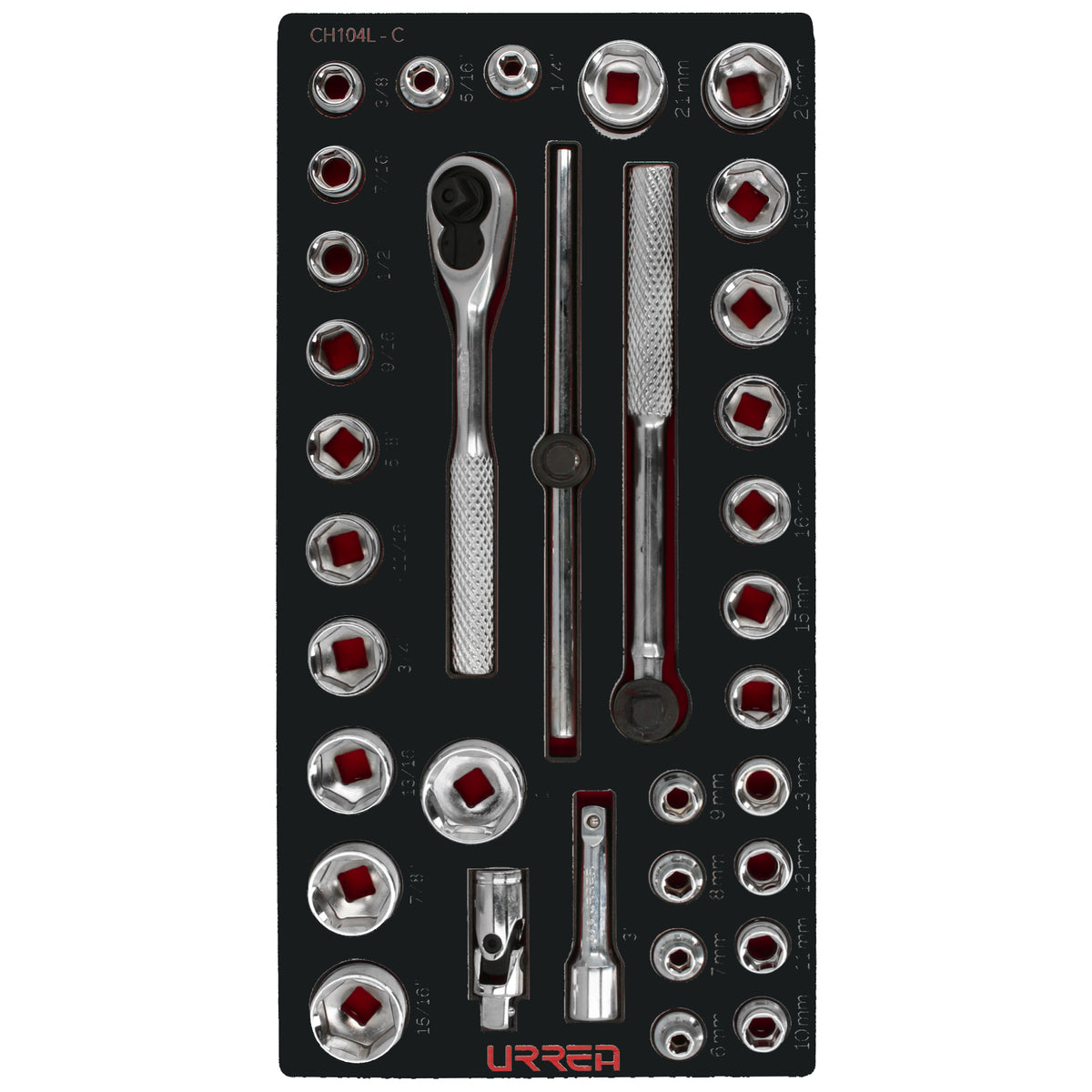 Jgo dados acc 3/8 in comb 34pz