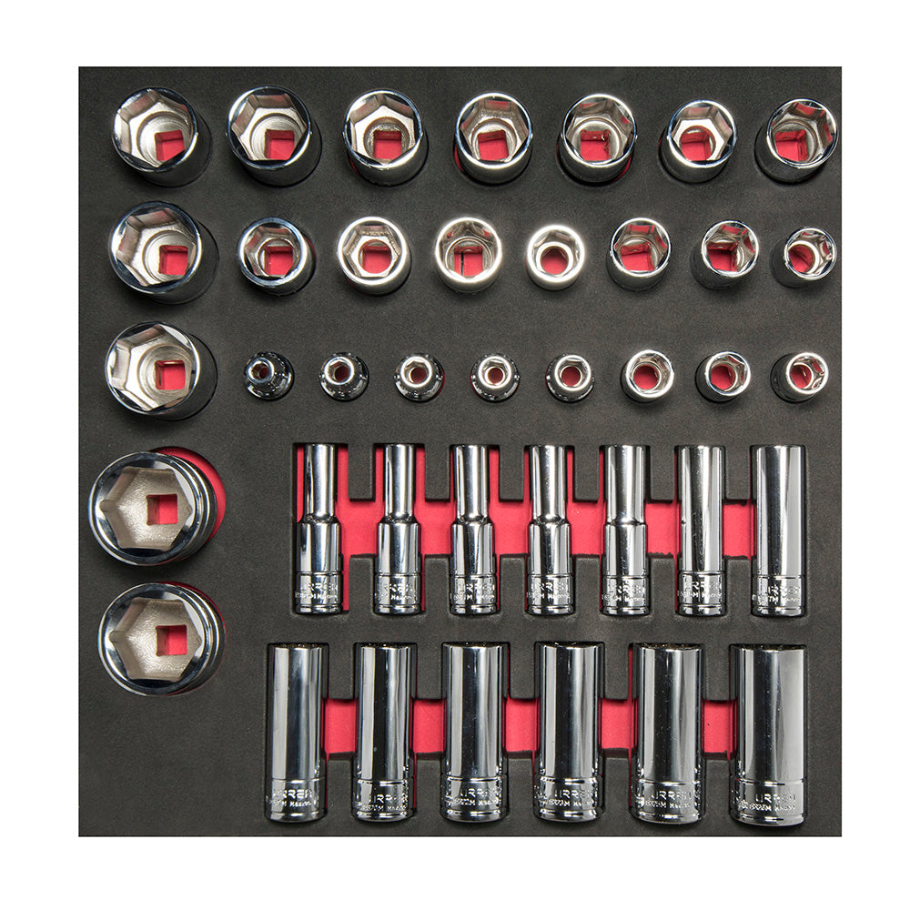 Jgo dados 1/2 in mm 39pz