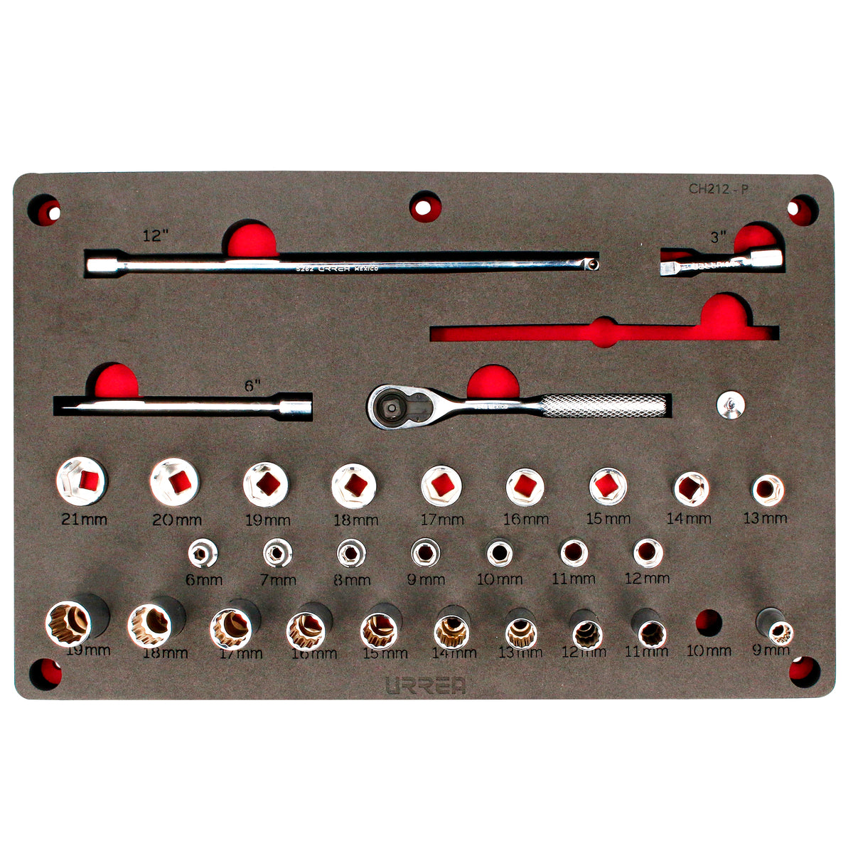 Jgo dados acc 35pz comb 3/8 in