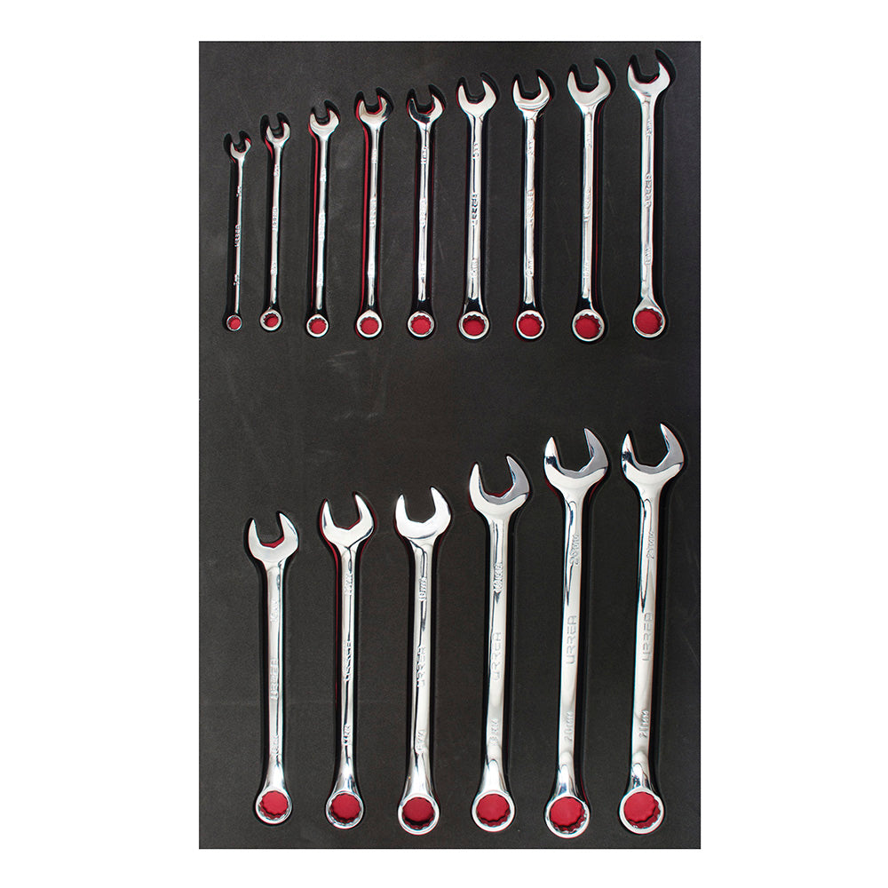 Jgo llaves comb pul esp 15pz