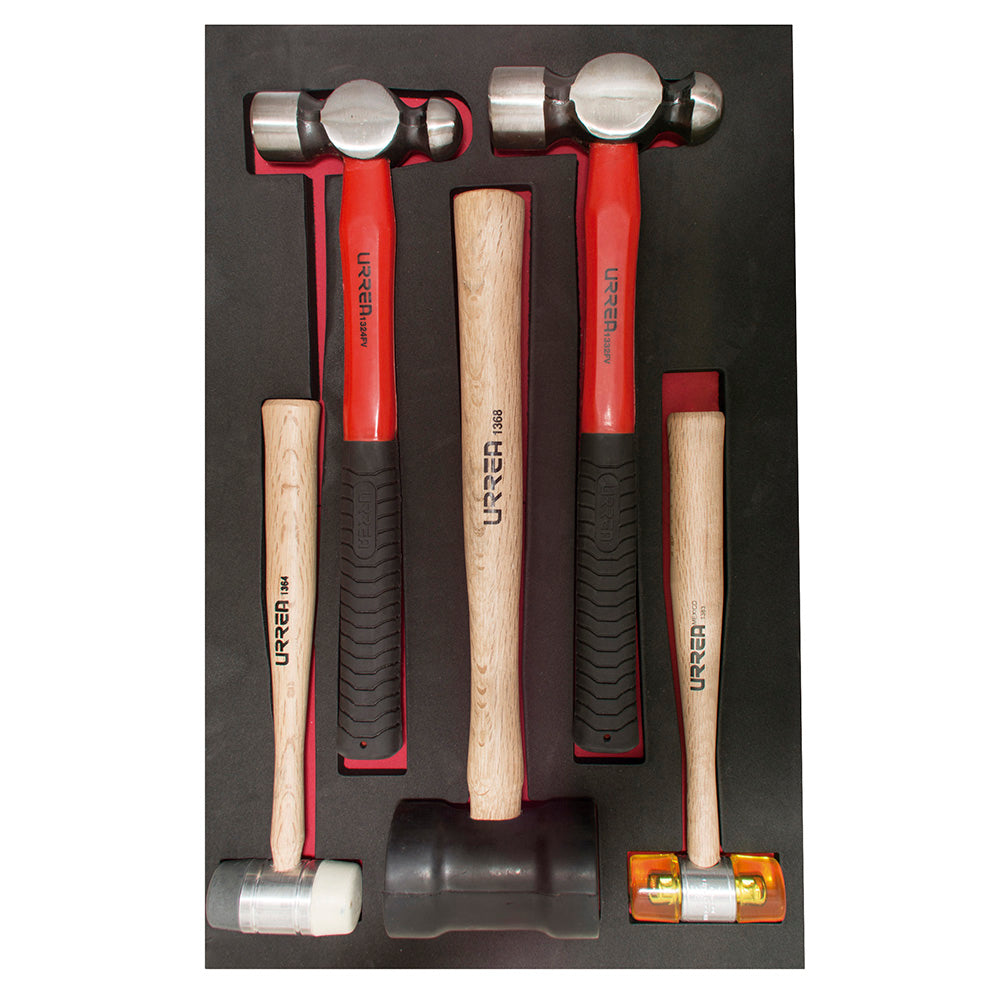 Jgo martillos varios 5pz