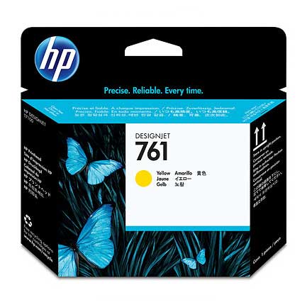 HEWLETT PACKARD - Cabezal HP LF 761 Amarillo T7100 400ML