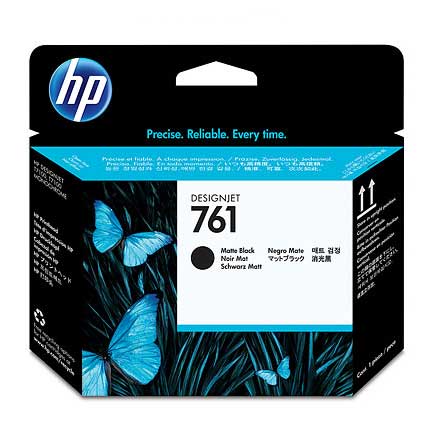 HEWLETT PACKARD - Cabezal HP LF 761 Negro Mate/Negro Mate T7100 400ML