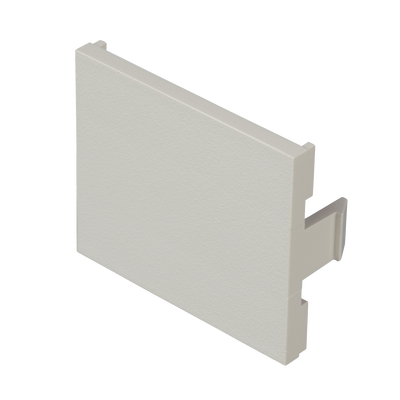 PANDUIT - Módulo de Tapa Ciega (Inserto Ciego), de 1/2, Color Blanco Mate, 1 Pieza