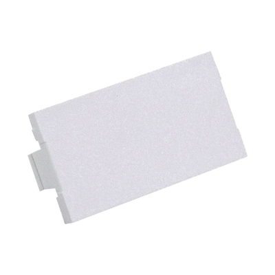 PANDUIT - Módulo de Tapa Ciega (Inserto Ciego), de 1/3, Color Blanco Mate, 1 Pieza