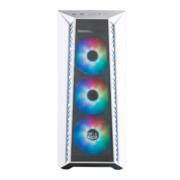 COOLERMASTER - Gabinete Gamer Cooler Master MasterBox 520 Mesh Media Torre ITX mATX ATX SSI CEB EATX 3xFan ARGB Vidrio Templado Blanco