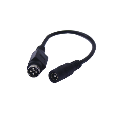 EPCOM POWERLINE - Adaptador Universal DC Hembra a Minidin 4 Pines Macho / Recomendado para DVR´s epcom / HIKVISION