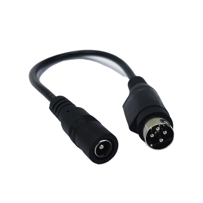 EPCOM POWERLINE - Adaptador Universal DC Hembra a Minidin 4 Pines Macho / Recomendado para DVR´s epcom / HIKVISION