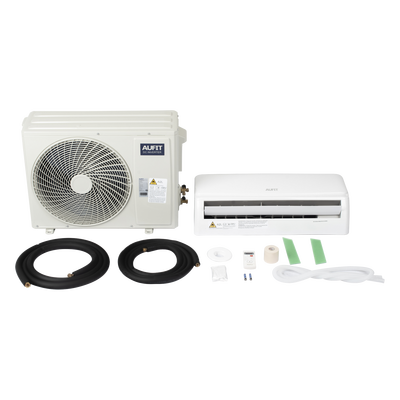 AUFIT - Minisplit WiFi inverter / SEER 17 / 12,000 BTUs ( 1 TON ) / R32 / Frío y Calor / 220 Vca / Filtro de Salud / Compatible con Alexa y Google  Home.