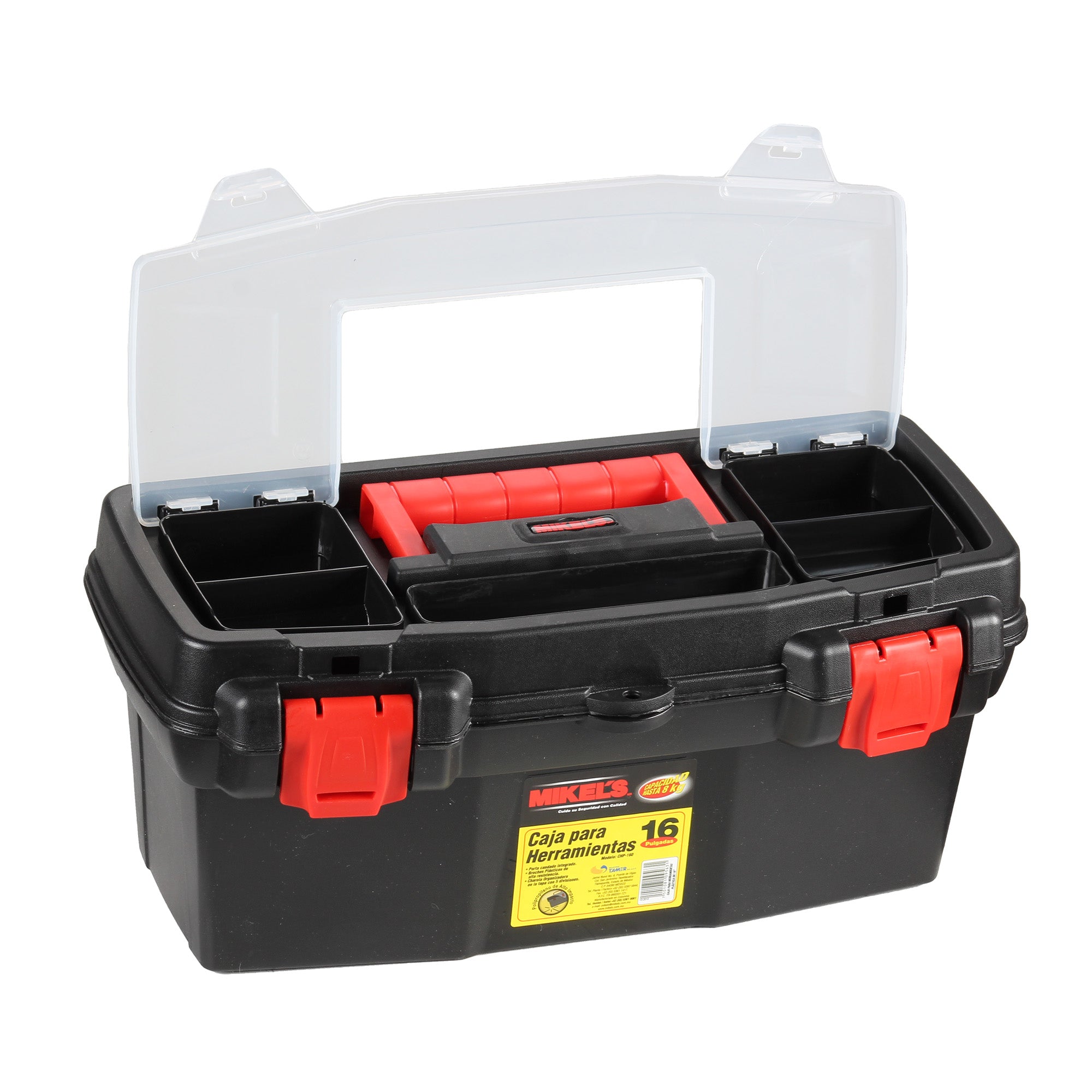 Caja plástica para herramientas 16” (6.6 lts)