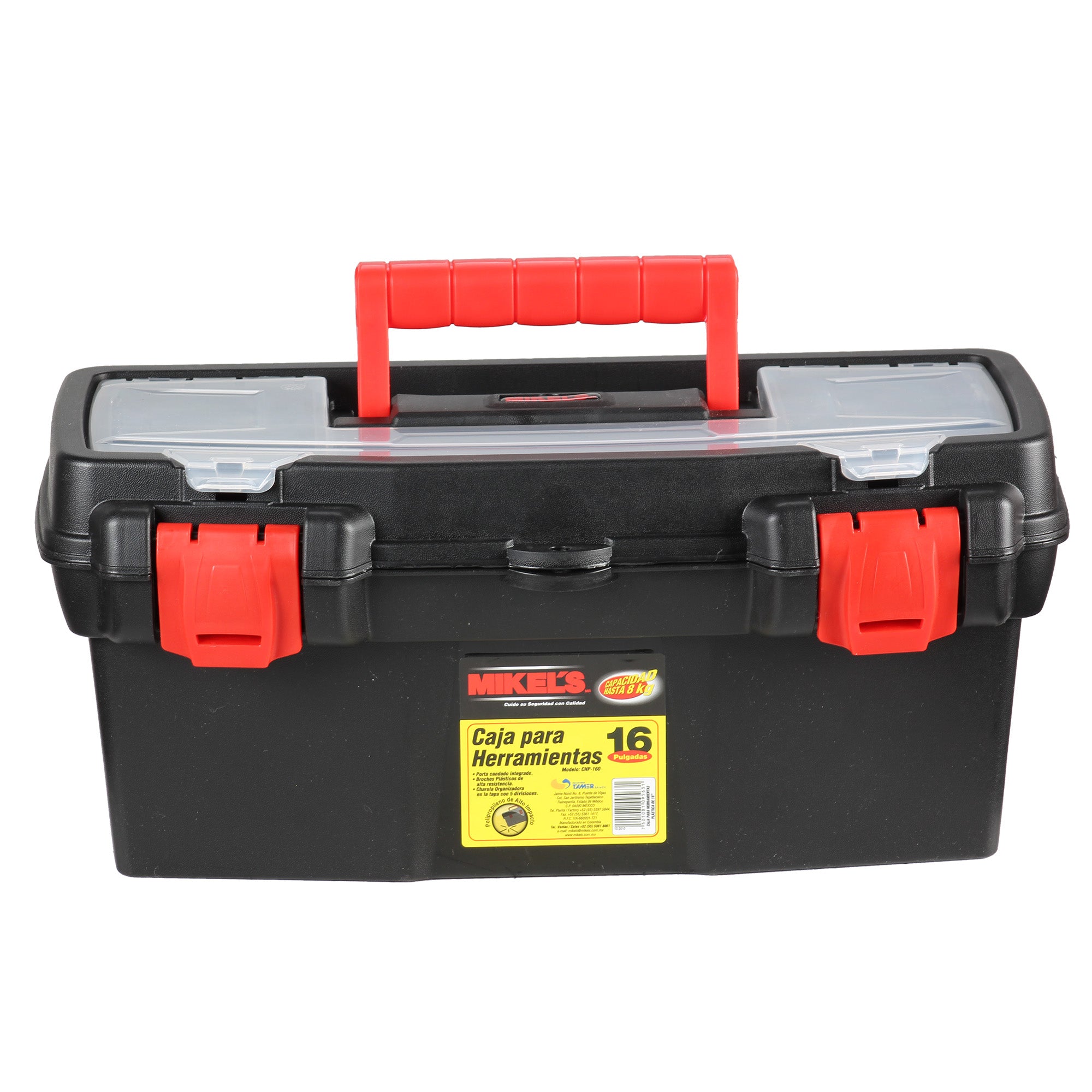 Caja plástica para herramientas 16” (6.6 lts)