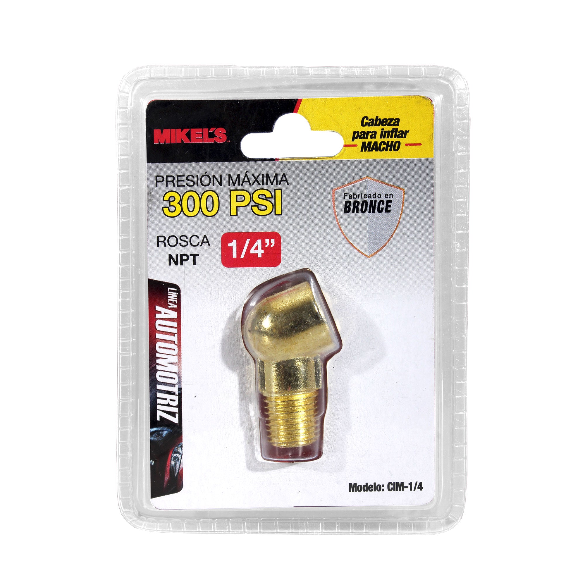 Cabeza para inflar (macho)