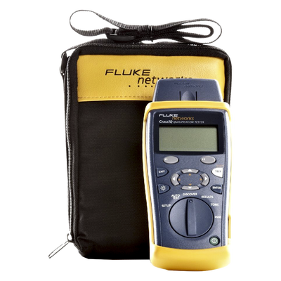 FLUKE NETWORKS - Calificador de Red CableIQ™, para Medición de Capacidades en Redes 10/100/1000 Base-T, y Compatibilidad con VoIP, Datos y Vídeo