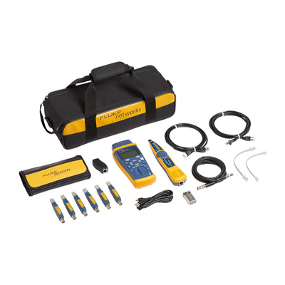 FLUKE NETWORKS - Kit Avanzado de Calificador de Red CableIQ™, para Medición de Capacidades en Redes 10/100/1000 Base-T, y Compatibilidad con VoIP, Datos y Vídeo