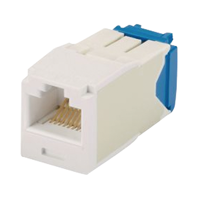 PANDUIT - Conector Jack RJ45 Estilo TG, Mini-Com, Categoría 6A, de 8 Posiciones y 8 Cables, Color Marfil