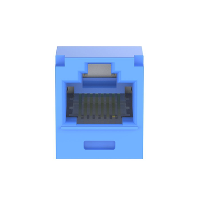 PANDUIT - Conector Jack RJ45 Estilo TG, Mini-Com, Categoría 6A, Con Gel Resistente a la Corrosión, de 8 Posiciones y 8 Cables, Color Azul
