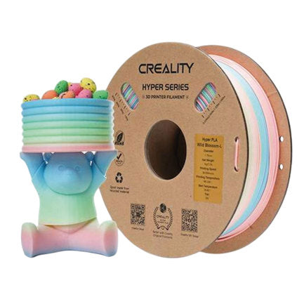 CREALITY - Filamento Creality Pla Hyper Arcoiris Spring Lake 1.75mm 1kg