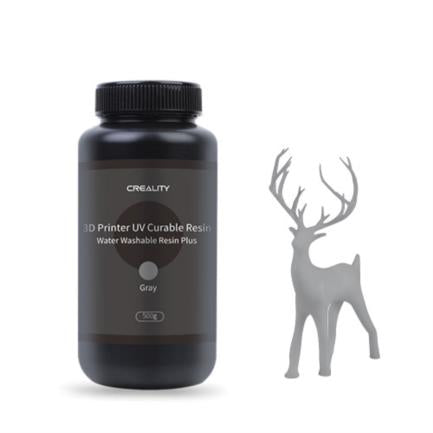 CREALITY - Resina Creality Lavable Plus 500g Color Gris