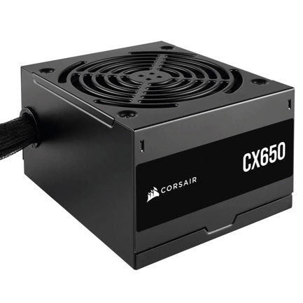 CORSAIR - Fuente de Poder Corsair CX650 650W ATX 12V 80 Plus Bronze 24 pin Fan 120mm Color Negro