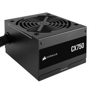 CORSAIR - Fuente de Poder Corsair CX750 750W ATX 12V 80 Plus Bronze 24 pin Fan 120mm Color Negro