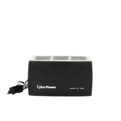 CYBERPOWER - Regulador De Voltaje de 1500VA/750W, Entrada NEMA 5-15P, Con 8 Salidas NEMA 5-15R y Supresión de Picos a 245 Joules