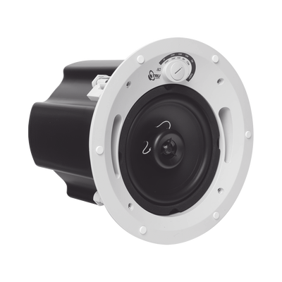 TRUAUDIO - Altavoz comercial de 2 vías | 70V /100V | 8 Ohms | montaje en techo | woofer de 6.5 in | 60 Watts |