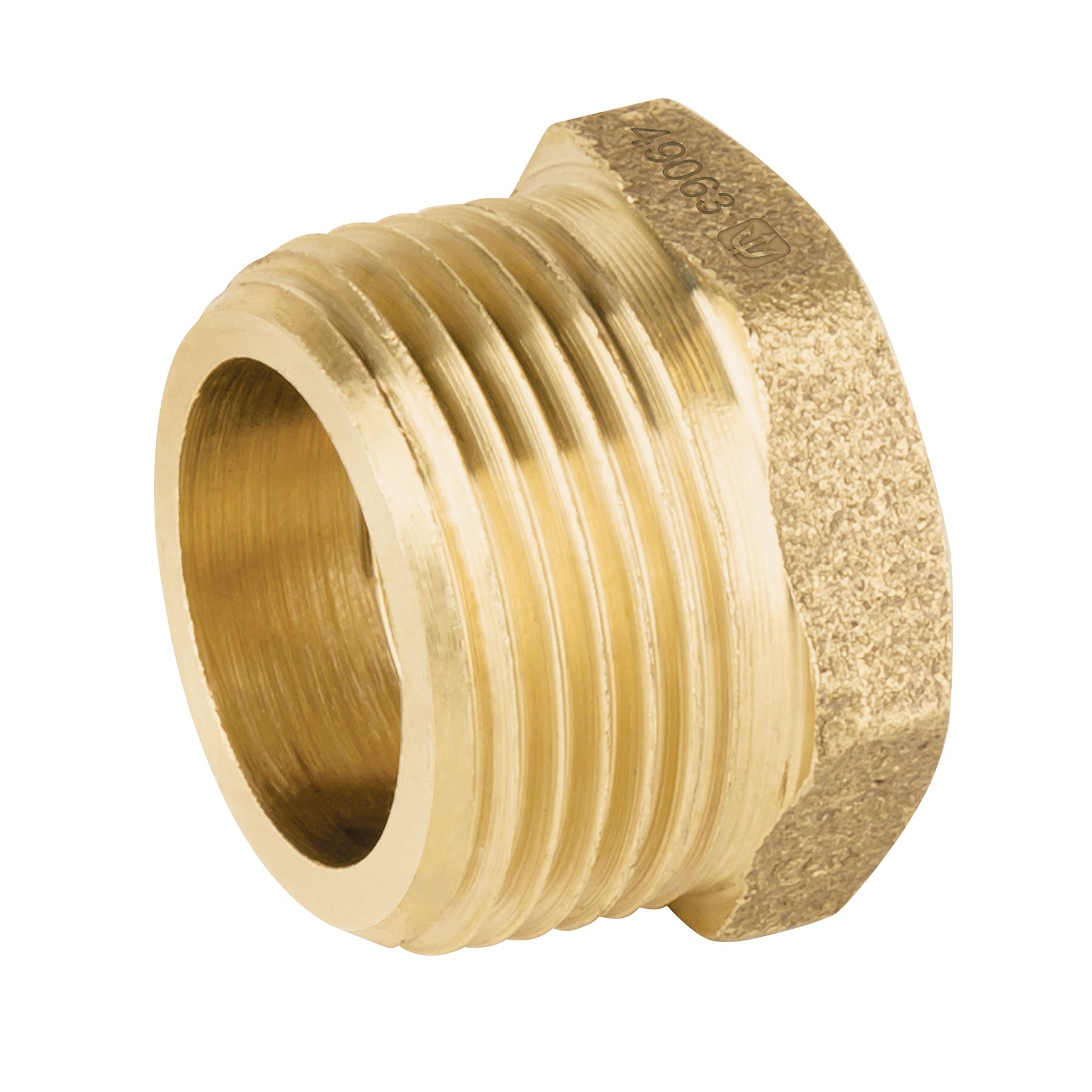 Reduccion bushing de laton, 3/4' x 1/2', Foset