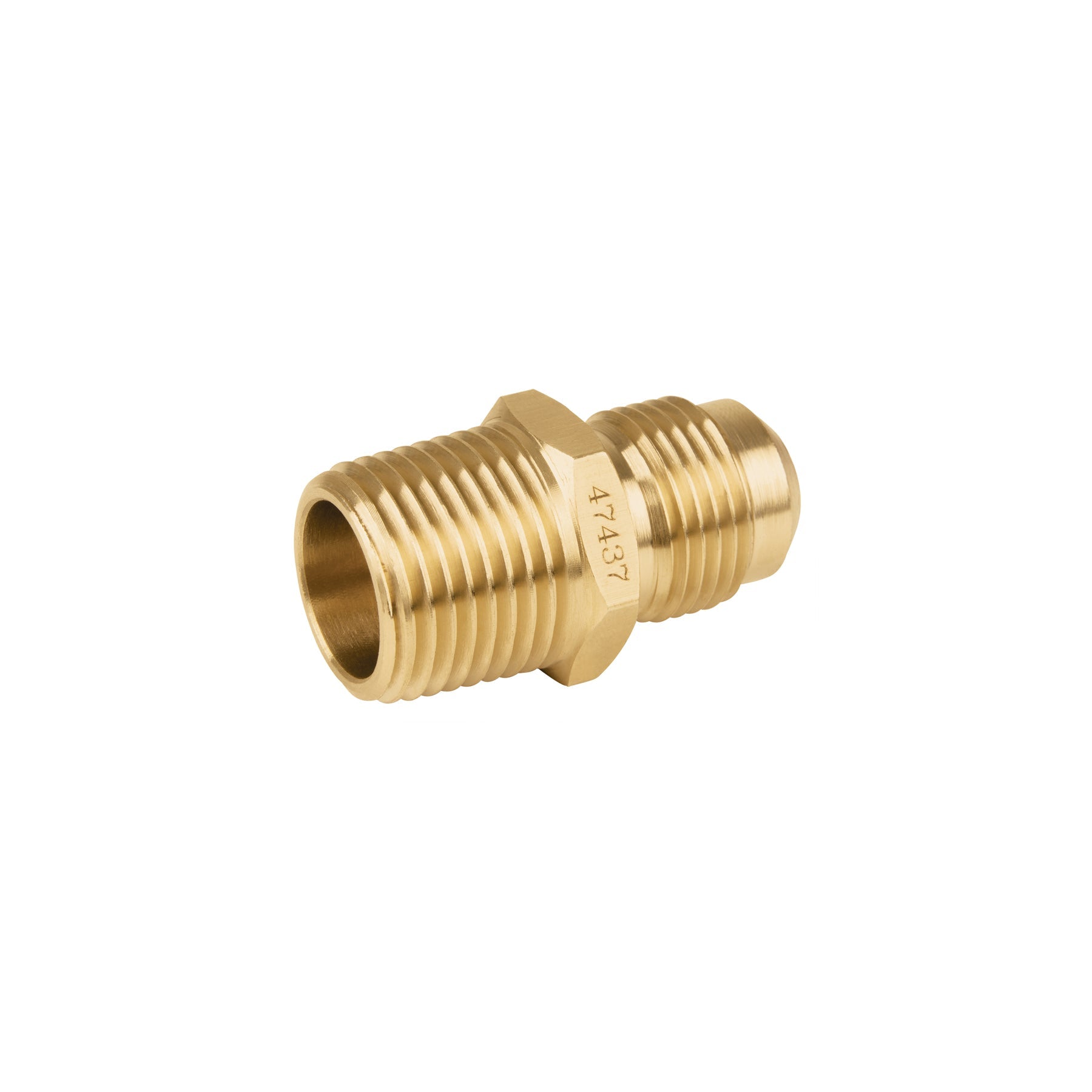 Niple terminal de laton de 1/2' X 1/2', Foset