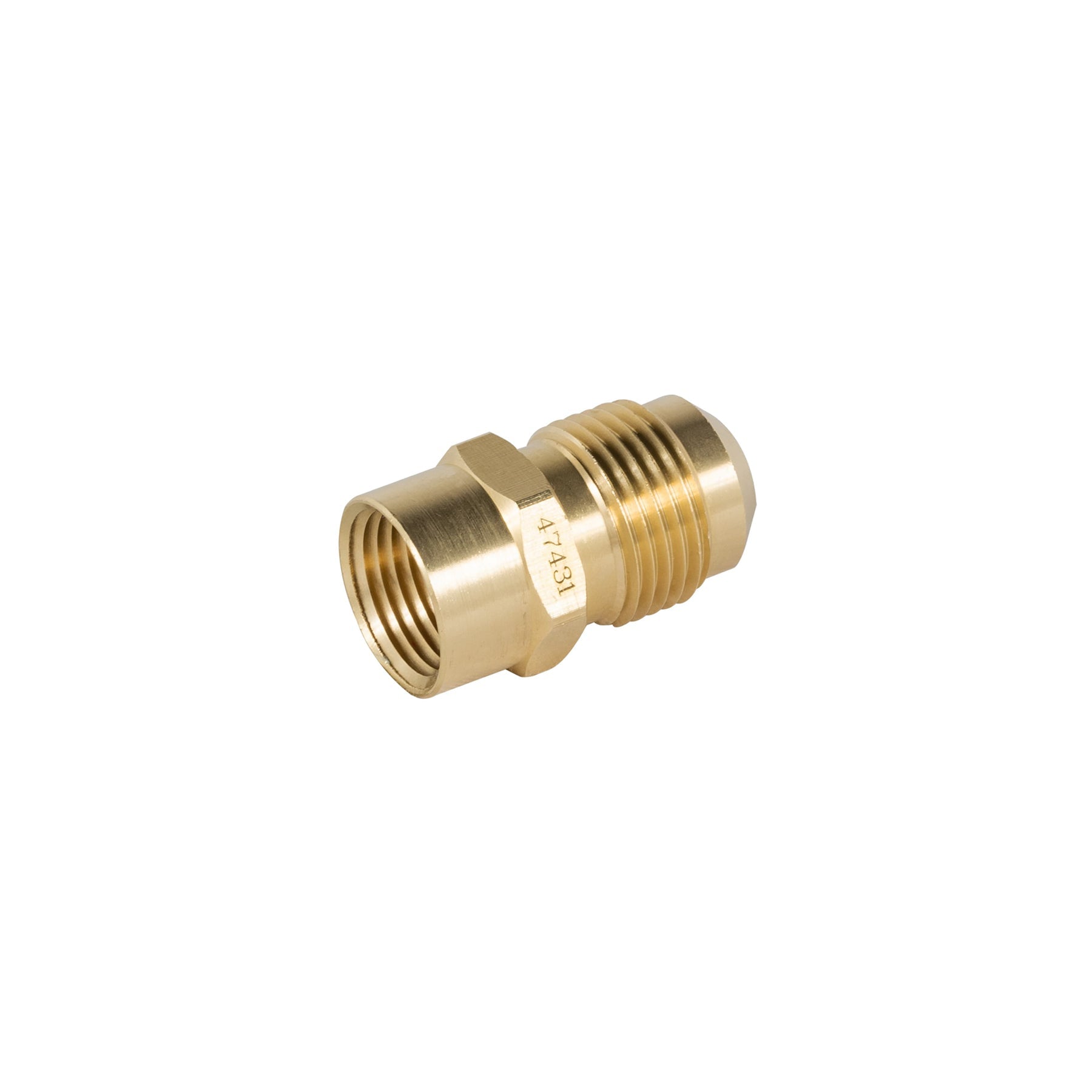 Niple campana de laton de 1/2' X 3/8', Foset
